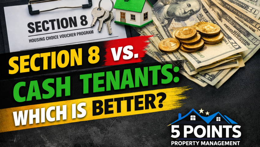 Section 8 versus cash tenants