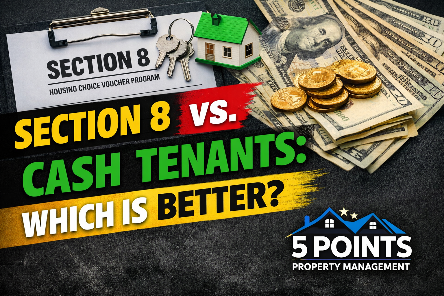 Section 8 versus cash tenants