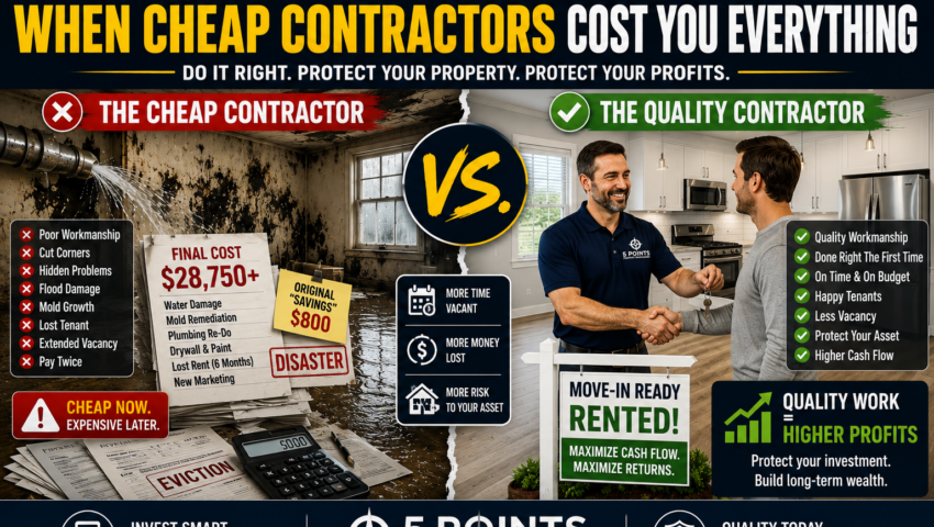 Rental property maintenance